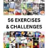 2025 Anime Workout Calendar (365 Days of Exercises!) PRINTABLE! - Image 2