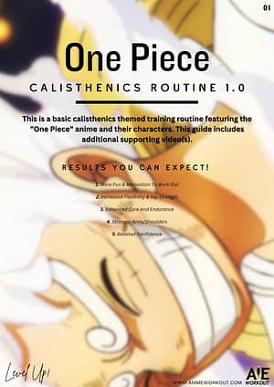 One Piece Calisthenics Training Routine 1.0